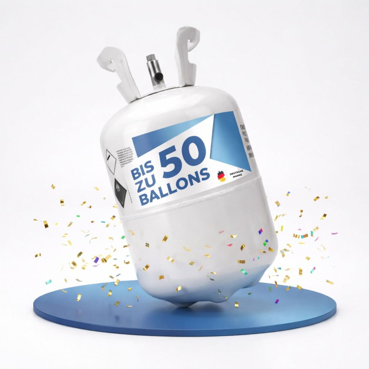 Magnum Balloon Gas [Holds 50 Balloons] - Helium Balloon Gas for up to [50 Balloons] - Balloon Gas - Helium Gas Bottle XXL (up to 50 Balloons)