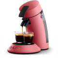 Philips Domestic Appliances Senseo Original Plus CSA210/60 Coffee Pod Machine (Coffee Strength Choice, Coffee Boost Technology, Recycled Plastic), Black