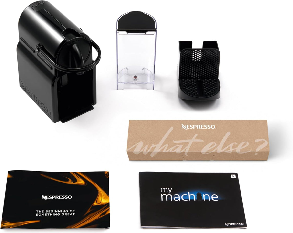 De'Longhi Nespresso Inissia EN 80.B, high pressure pump, energy saving function, compact design, black