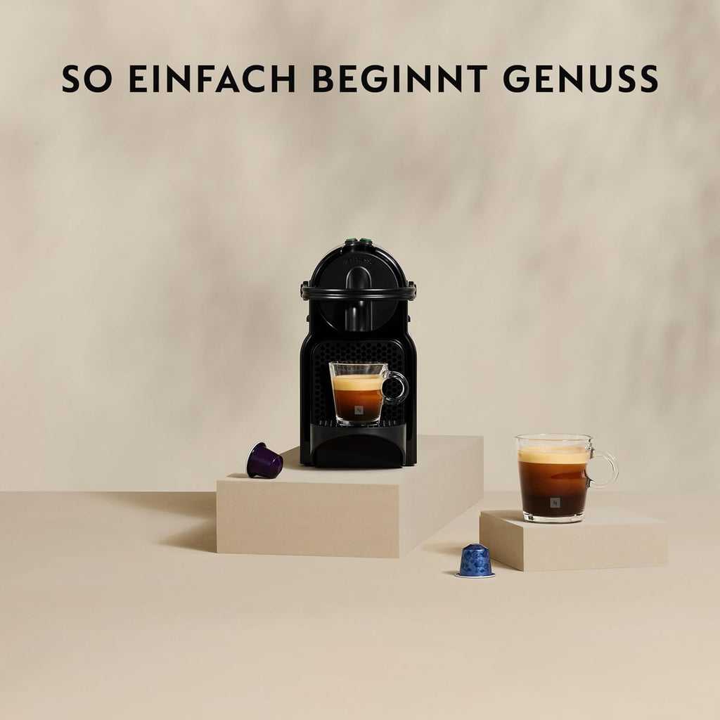 De'Longhi Nespresso Inissia EN 80.B, high pressure pump, energy saving function, compact design, black