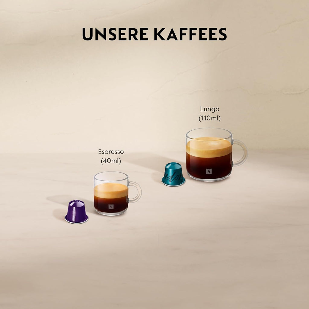 De'Longhi Nespresso Inissia EN 80.B, high pressure pump, energy saving function, compact design, black
